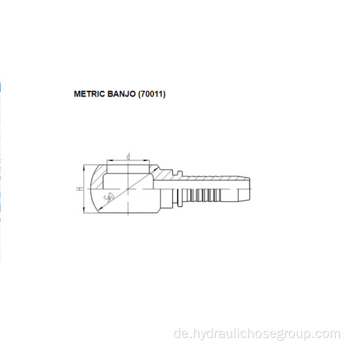 Metrische Banjo-Fittings 70011